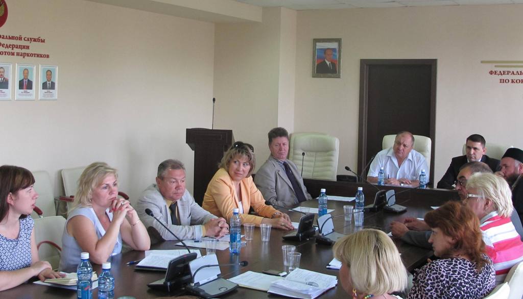 очередное заседание Общественного совета при Региональном управлении ФСКН по Алтайскому краю