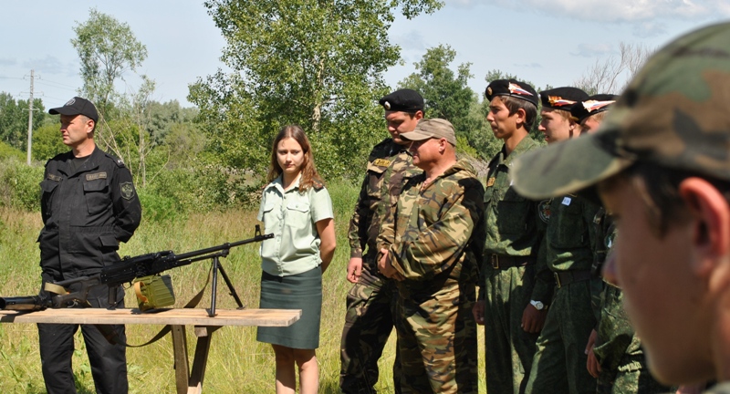 участие в военно-полевых сборах казачьих клубов Алтайского края