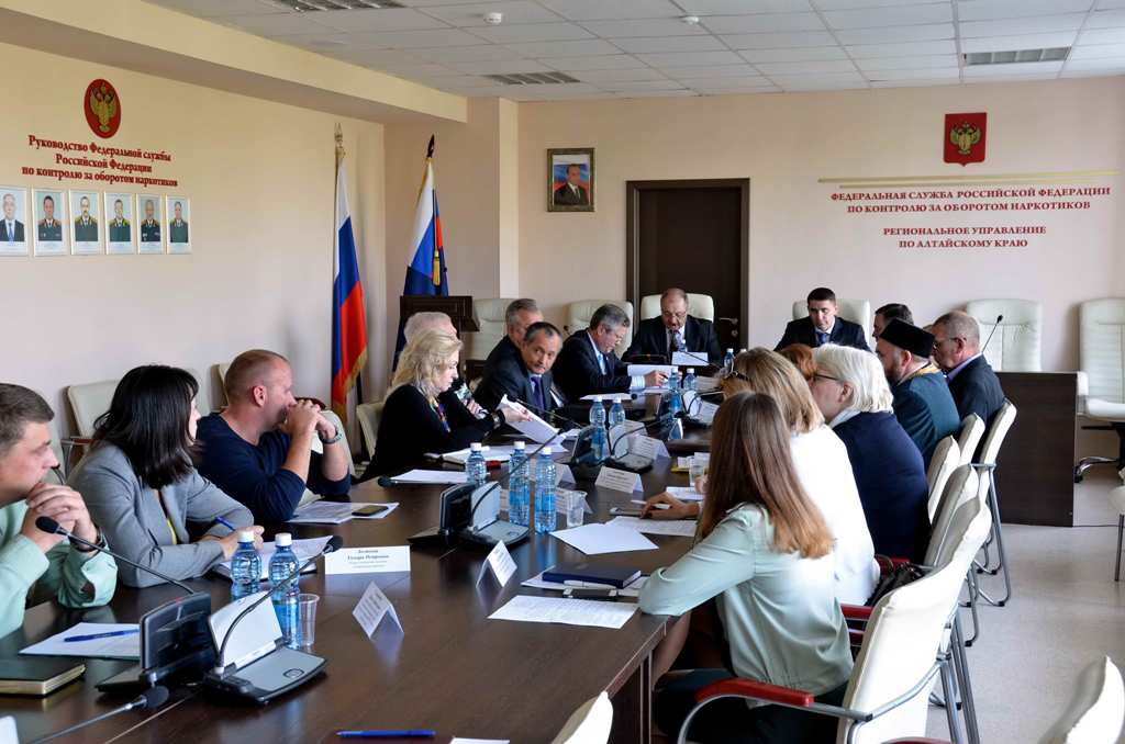 заседание Общественного совета при Региональном управлении ФСКН России по Алтайскому краю
